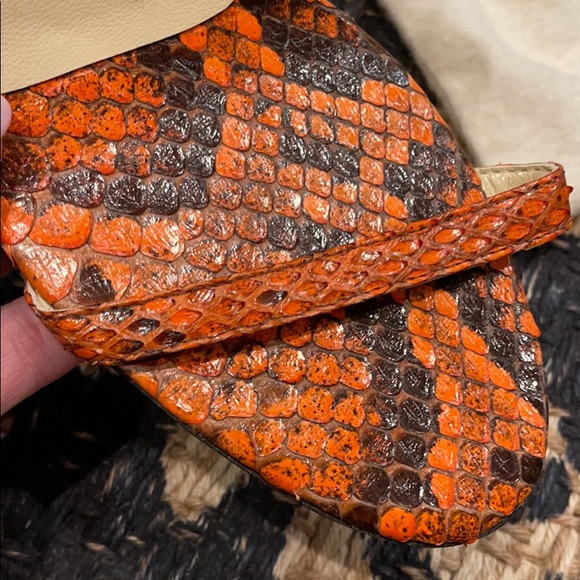 Constança Basto (real) Python Sandals sz 39 NWOT - Picture 2 of 7